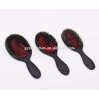 Custom round boar bristle brush for hair